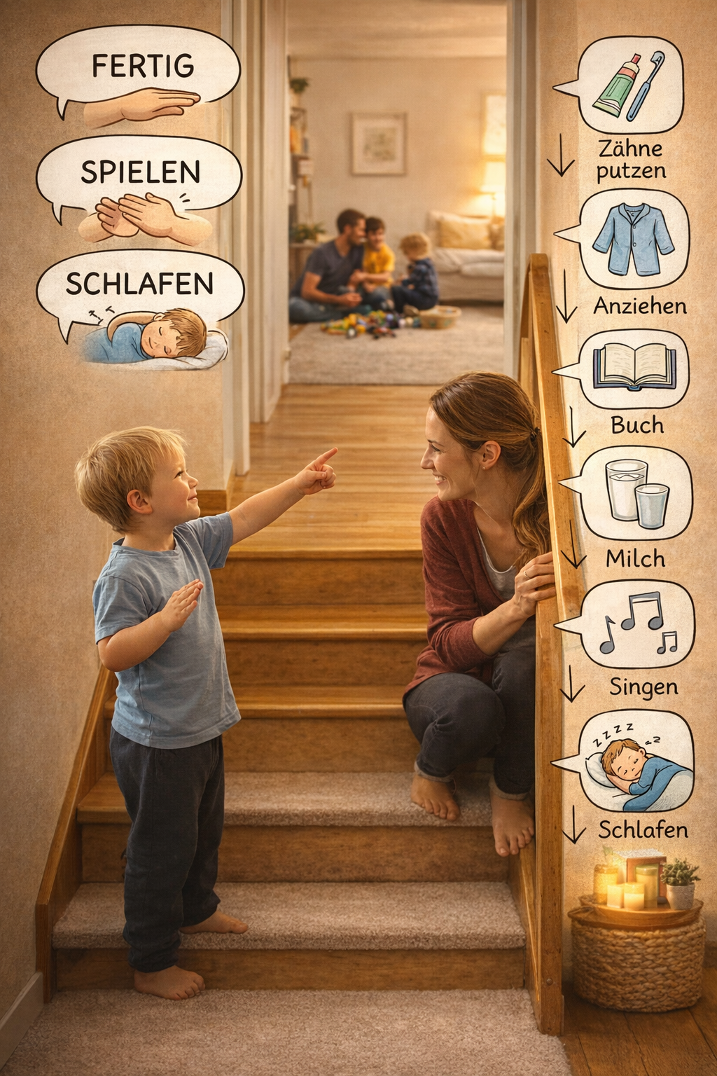 Der Schlüssel zur Stille: Wenn Kinder sprechen lernen